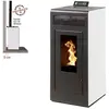 Interstoves Pack Poêle à granules MARINA 11 Etanche sortie sur le dessus Conduit Vertical 80/125