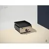 Plancha à Gaz Couleur Noire 1 brûleur Plaque Lisse 6 mm 400 x 455 x 23...