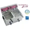 Non communiqué Friteuse électrique de table 2 x 8 Litres Sofraca