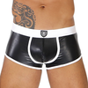 TOF Paris Shorty Empty Bottom Fetish Noir - Blanc XS