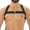 TOF Paris Harnais Elastique Fetish Rouge XS/S