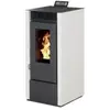 Interstoves - Poêle à granules marina 14 Etanche Canalisable - Blanc