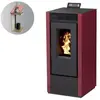 INTERSTOVES Pack Poêle à granules MARINA 14 Etanche Canalisable + Kit Co