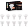 EUROPALAMP 10 Ampoules GU10 5W eq. 40W Blanc Froid 6000K Haute Luminosité