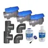 Kit by-pass diamètre 50 mm pour pompe à chaleur - Poolex