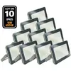 EUROPALAMP 10 Projecteurs LED 10W ProLine 4000K Haute Luminosité