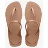 Havaianas Flash Urban - Sandales femme Ballet Rose / Golden Blush 39 - 40