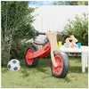 Vélo d'équilibre - AKOZON - Rouge - Pneus pneumatiques - Réglable - Pour enfants à partir de 3 ans