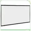 Écran de projection mural - V GEBY - 90 pouces - Polyester - 16:9 - Mo...