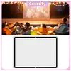 Cocosity Rideau de projecteur 1PC Portable pliable non plisse Criffeur...