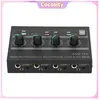 Cocosity Amplificateur de casque stéréo à 4 canaux AMP 14II Amplificat...