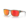 Oakley - Lunettes de soleil - Sylas Grey Ink Prizm Ruby  - Gris