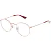 Lunettes de vue RAY-BAN RX 3447V 3094 Round Metal 50/21 Mixte