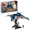 LEGO | Marvel 76325 Le Quinjet d'Avengers : L'ere d'Ultron - Jeu enfan...