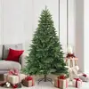Arbre de Noël artificiel pliable avec support Vert 180 cm