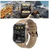 AUTREMENT Montre pour hommes montre intelligente montre tanche Fitness Tracker cran tactile complet Bluetooth ONE SIZE YELLOW