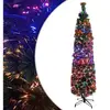 Arbre de Noël artificiel Svelte avec support 150 cm fibre de verre