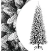 Sapin de Noël artificiel enneigé 180 cm PVC&PE