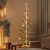 Arbre de Noël en bois à décorer 180 cm Pin massif