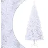 Arbre de Noël artificiel L 240 cm blanc