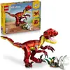 LEGO Creator 3-en-1 Le Dinosaure Féroce, Jeu de Construction, 8 ans et...