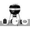 Barbecue à charbon charcoal kettle pro 57 cm + housse de protection + ...
