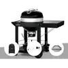 Barbecue à charbon kettle pro 57 cm sur chariot + housse de,protection...