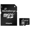 Mediarange - MR956 - 4 Go - MicroSDHC - Classe 10 - 15 Mo/s - 10 Mo/s - Noir