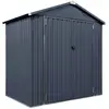 Westmann - Abri de jardin en acier Minor 64 Anthracite