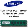 Samsung 4 GB (1 x 4 Go) DDR3 1333 MHz (PC3 10600u) Lo DIMM pour PC Ord...