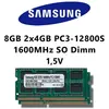 Samsung 8Go (2 x 4Go dual channel 1600MHz)-(pC3 12800S dDR3 sO-dimm po...