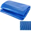 Revêtement pour piscine/pool - Bâche thermique/solaire - Bleu - Épaisseur: 200 µm - Rectangulaire - 8x4 m