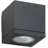 LCD Applique d'extérieur 5161, noir, aluminium, verre, 1 x GU10