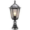 LCD Luminaire pour socle 1112 alu moulé noir-argenté