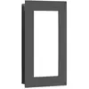 LCD Applique d’extérieur LED 3008, graphite, détecteur