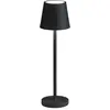 LCD Lampe de table LED 5097, lampe à poser IP54 rechargeable à intensi...