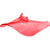 MELON Visière "Vista Visor" UV400, taille unique, rouge pur trans