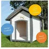 Niche Chien en bois moderne de haute qualité BELLA 221 Taille M 78 x 8...