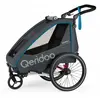 Qeridoo Remorque De Vélo Qupa1 Max 50 kg