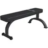 Gorilla Sports Banc de musculation plat avec logo noir TU