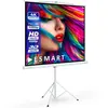 ESMART Economy EXS Trépied Écran 200 x 200 cm (111)  Format 1:1  Home ...