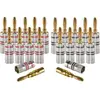 Poppstar fiches Bananes, pour Les câbles de jusqu'à 4 mm carré vissage...