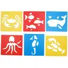 Pochoir animaux marins