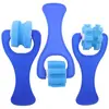 Rouleau à motifs, set de 3 bleus