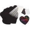 Set de 10 coeurs cartes magiques à gratter