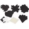 Set de 25 cartes magiques à gratter en 5 formes