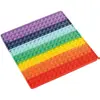 Eduplay Plaque Pop it arc-en ciel 30cm