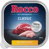9x300g Rocco Classic en barquettes boeuf, poulet - Pâtée pour chien