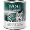 6x800g The Taste Of The Mediterranean Wolf of Wilderness - Pâtée pour chien