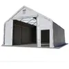 Toolport - 8x12m hangar avec fenêtres dans le toit, porte 4x3,4m, PRIM...